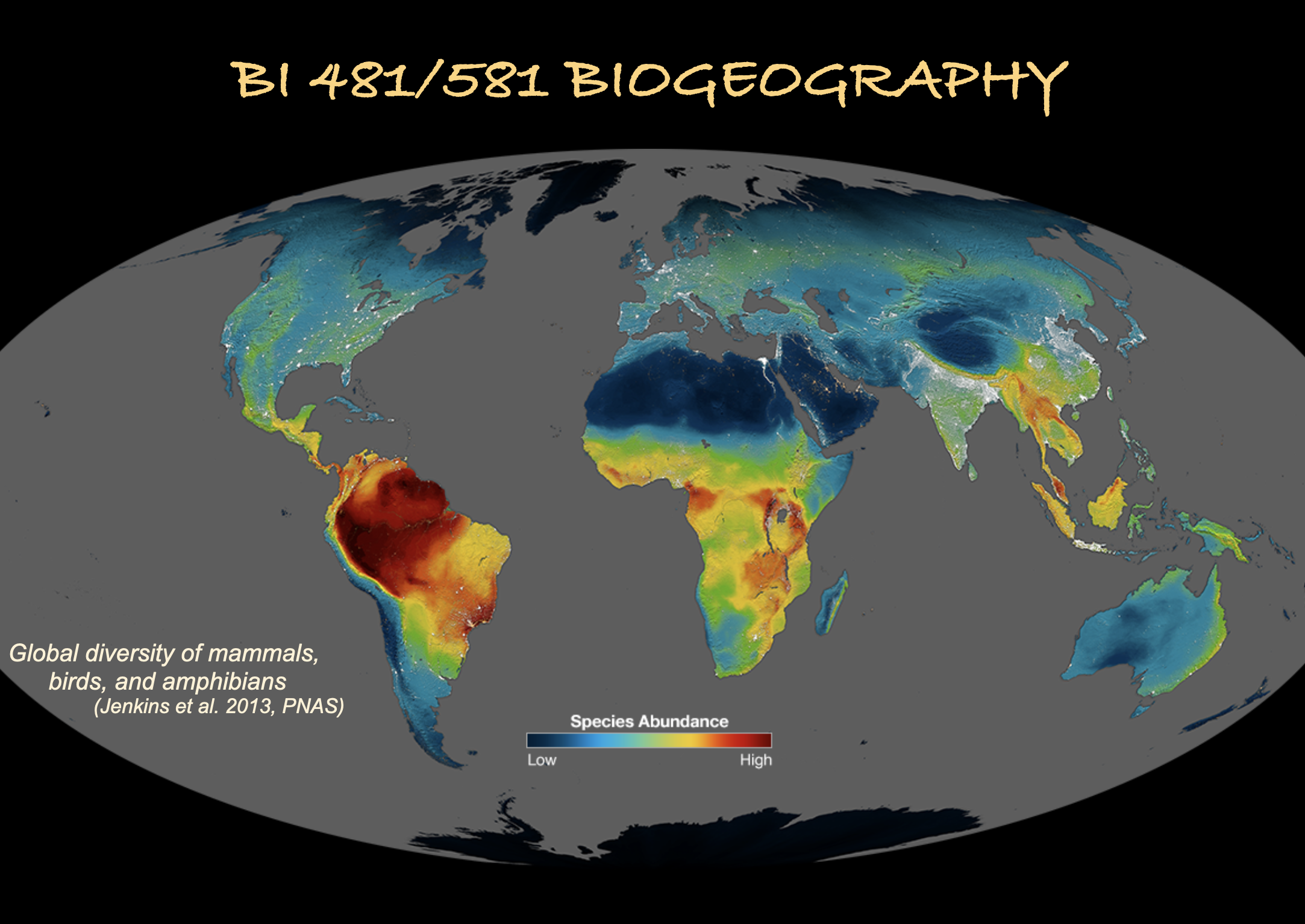 Biogeography course